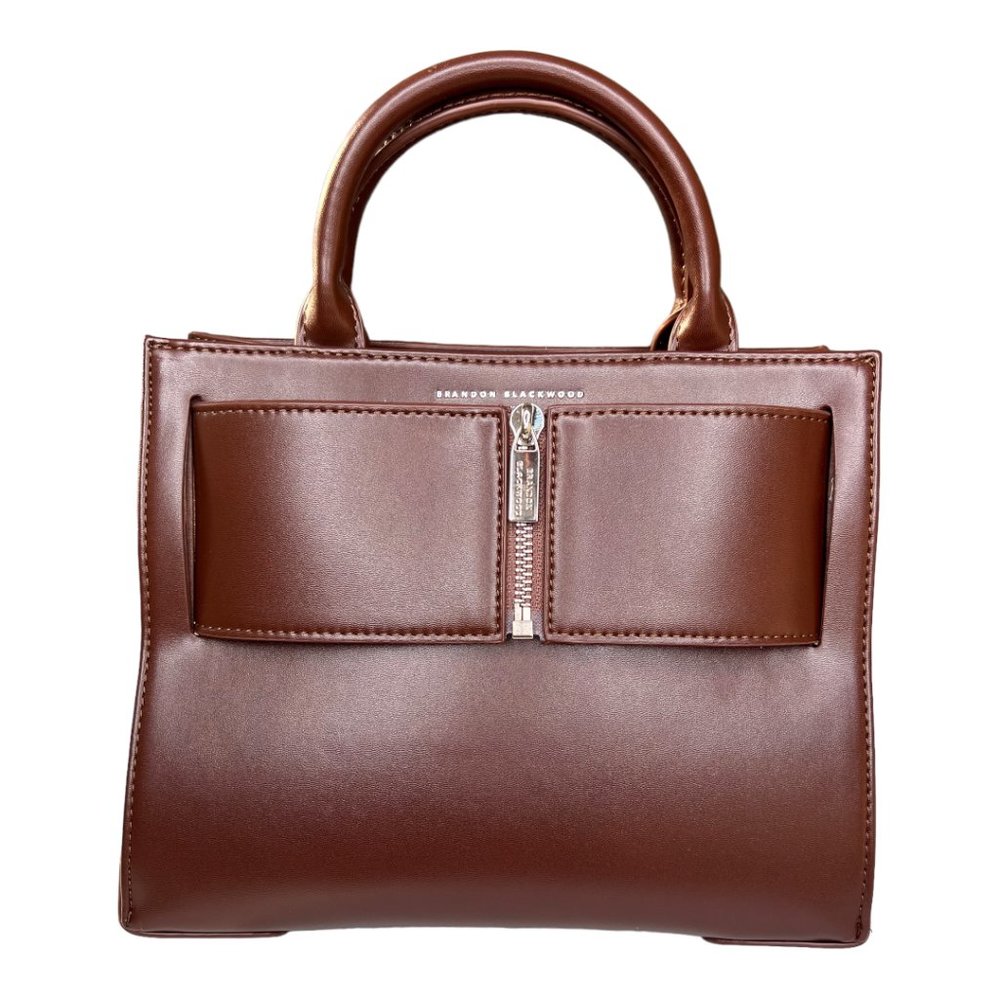 Brandon Blackwood Medium Kuei Vegan Leather Bag